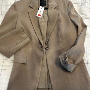 Dynamite Tan Blazer for women